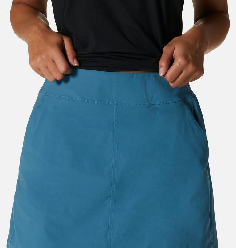 Women's Dynama Skort, Color: Caspian, image 4