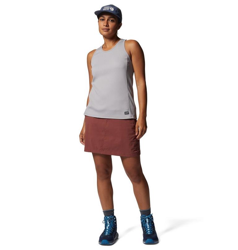Women's Dynama Skort, Color: Clay Earth, image 7