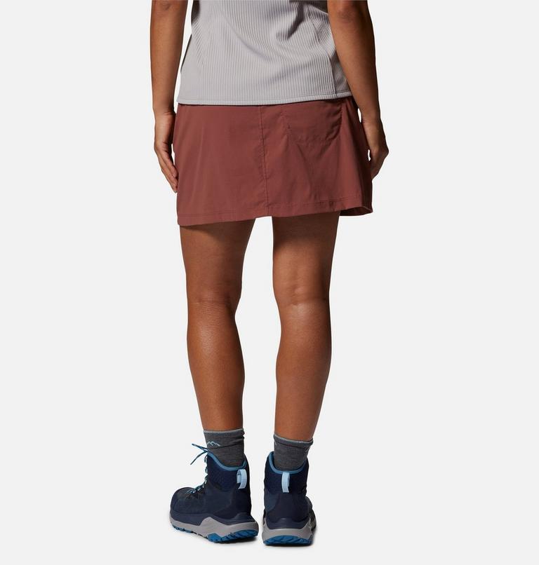 Women's Dynama Skort, Color: Clay Earth, image 2