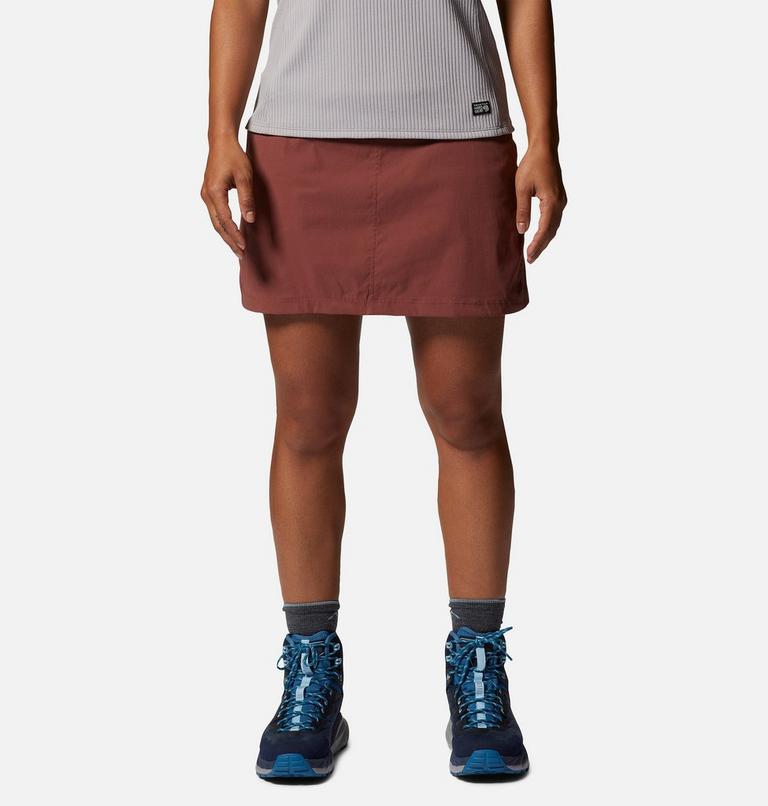 Women's Dynama Skort, Color: Clay Earth, image 1