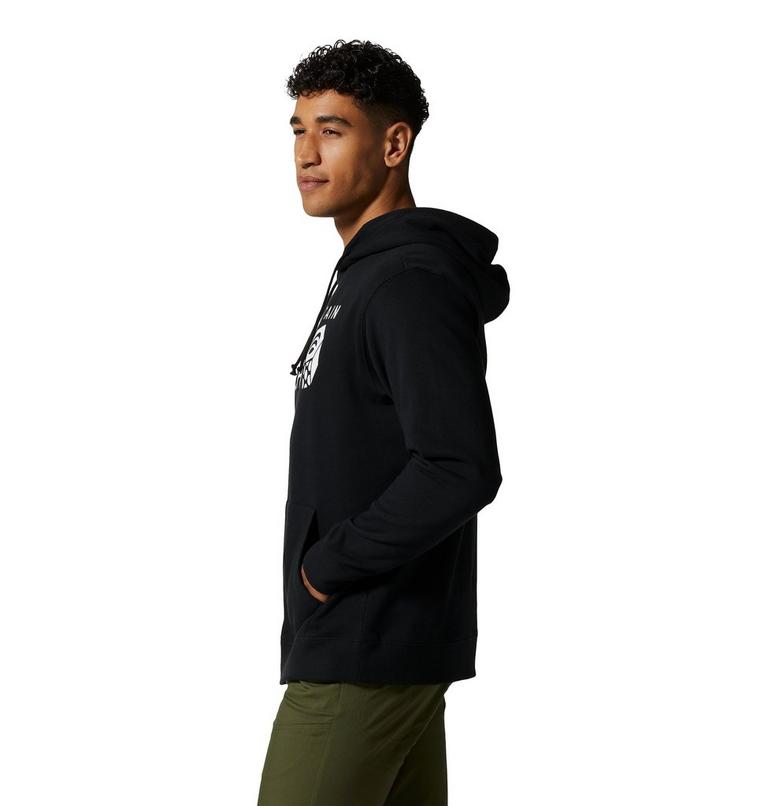 MHW Logo Pullover Hoody | 010 | L, Color: Black, image 3