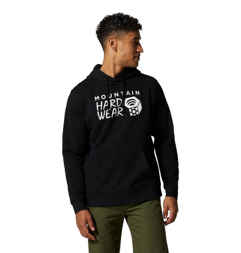 MHW Logo Pullover Hoody | 010 | L, Color: Black, image 5