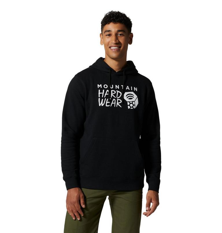 MHW Logo Pullover Hoody | 010 | L, Color: Black, image 1