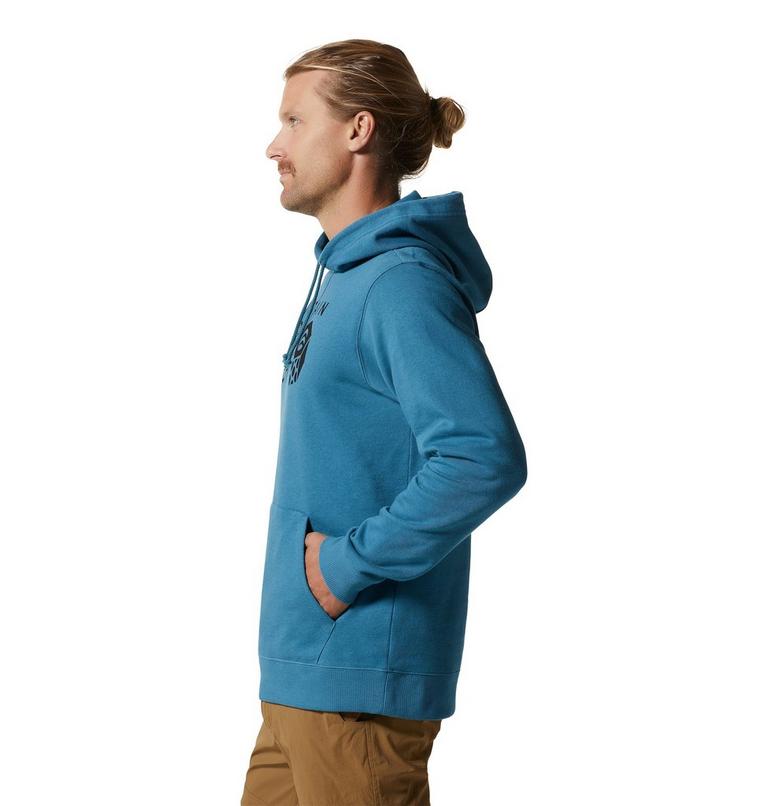 Chandail à capuchon MHW Logo Homme, Color: Caspian, image 3