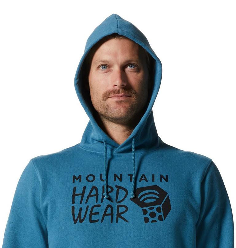 Chandail à capuchon MHW Logo Homme, Color: Caspian, image 4
