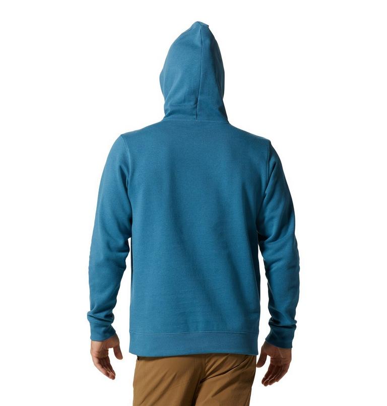 Chandail à capuchon MHW Logo Homme, Color: Caspian, image 2
