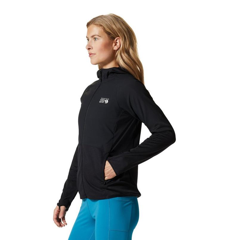 Women's Stratus Range Full Zip Hoody, Color: Black, image 3