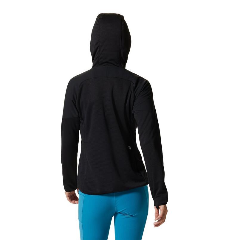 Women's Stratus Range Full Zip Hoody, Color: Black, image 2