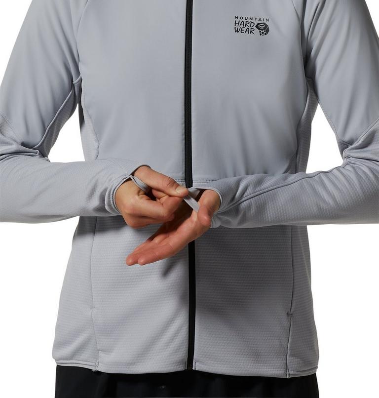 Women's Stratus Range Full Zip, Color: Glacial, image 5