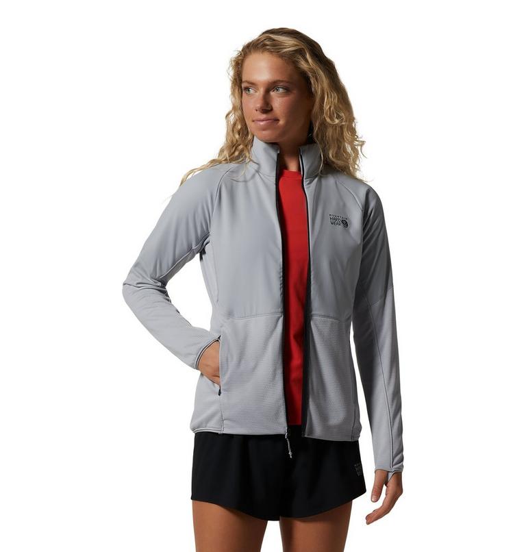 Women's Stratus Range Full Zip, Color: Glacial, image 7