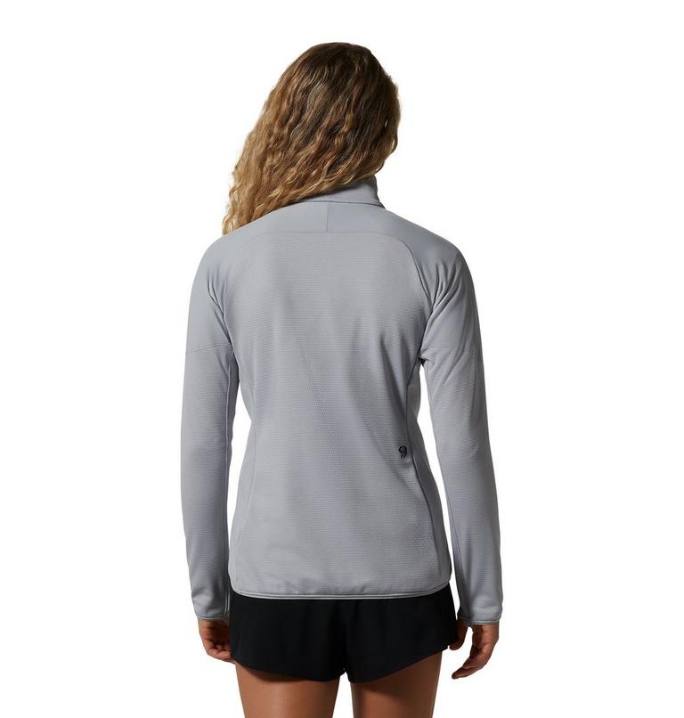 Women's Stratus Range Full Zip, Color: Glacial, image 2