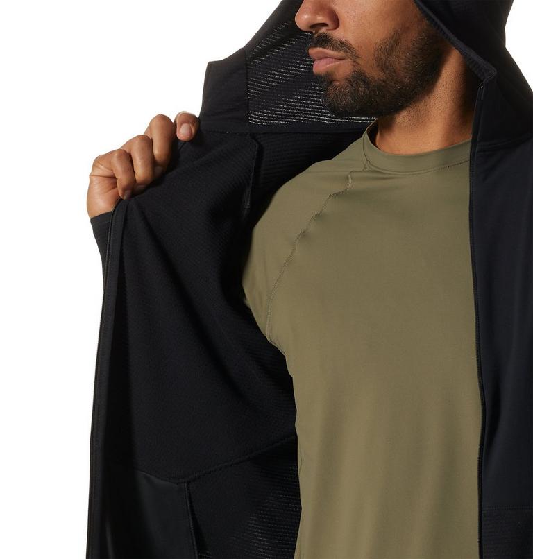 Manteau à capuchon Stratus Range Homme, Color: Black, image 5