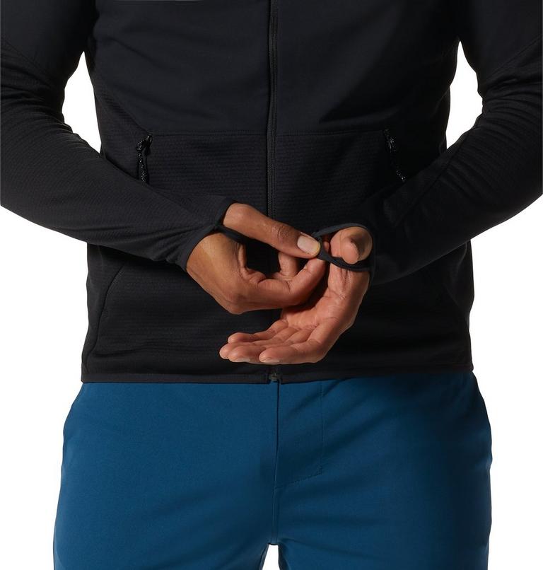 Manteau à capuchon Stratus Range Homme, Color: Black, image 6