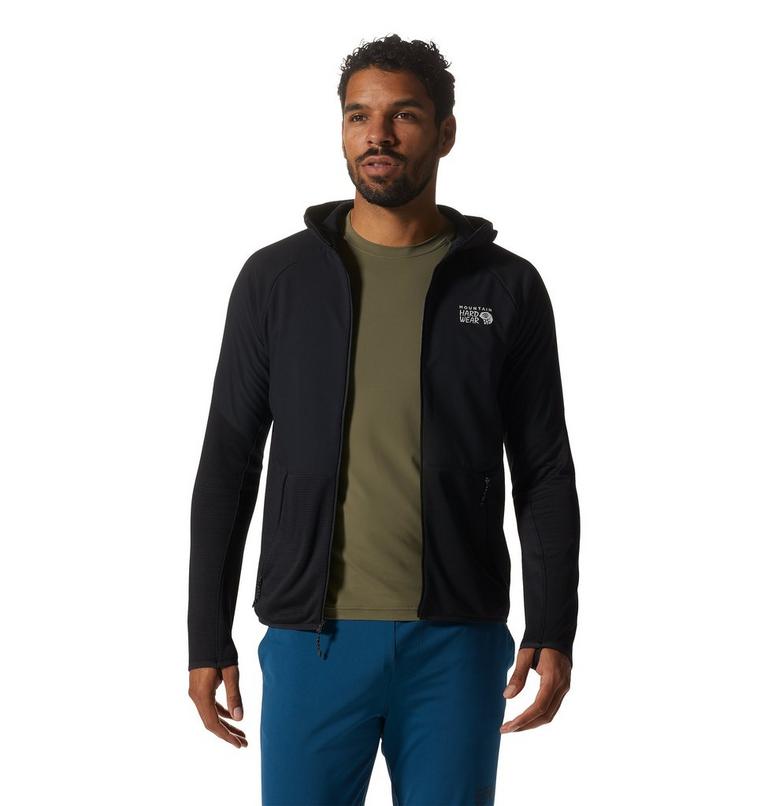 Manteau à capuchon Stratus Range Homme, Color: Black, image 7