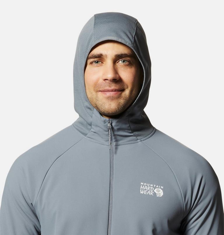 Manteau à capuchon Stratus Range Homme, Color: Foil Grey, image 4