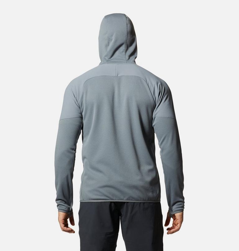 Manteau à capuchon Stratus Range Homme, Color: Foil Grey, image 2