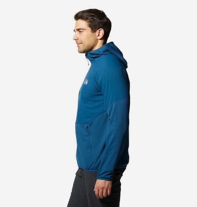 Manteau à capuchon Stratus Range Homme, Color: Dark Caspian, image 3