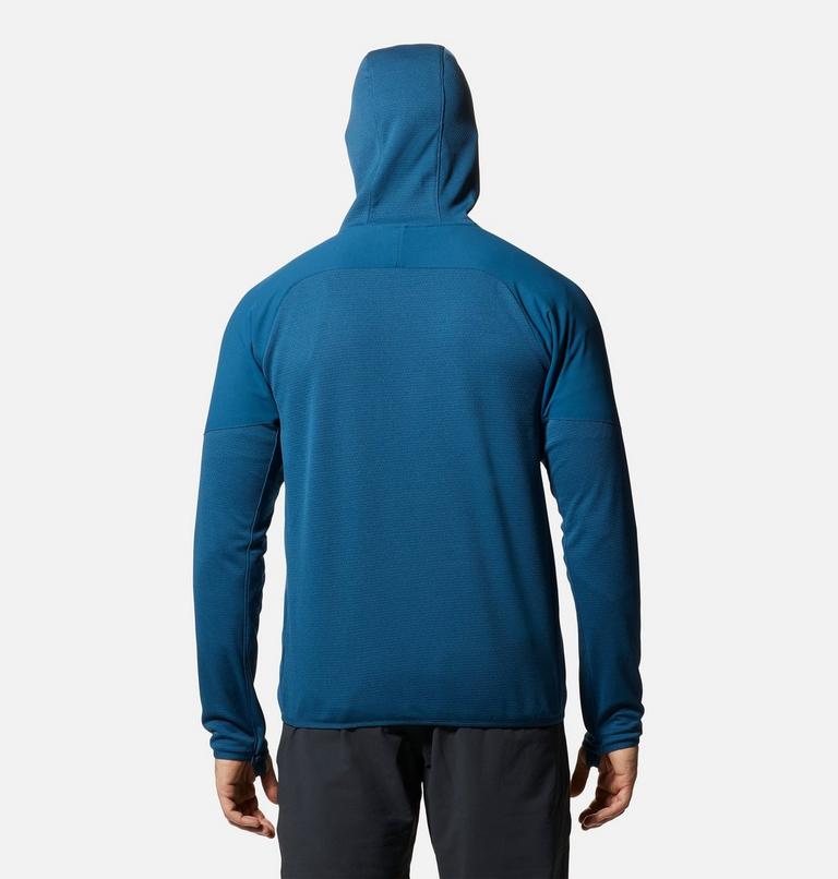 Manteau à capuchon Stratus Range Homme, Color: Dark Caspian, image 2