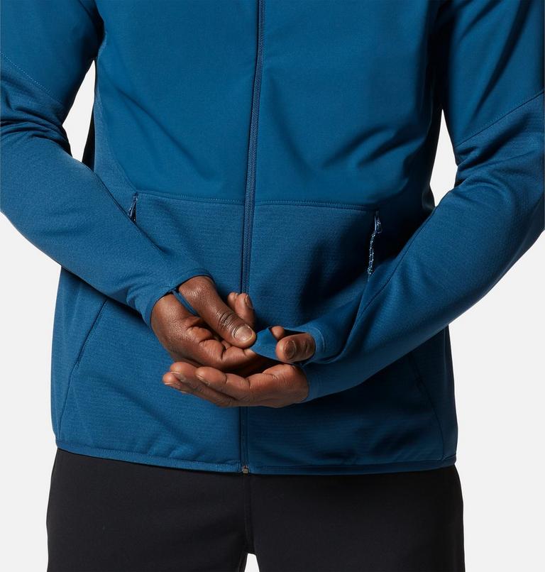 Manteau avec fermeture éclair Stratus Range Homme, Color: Dark Caspian, image 5