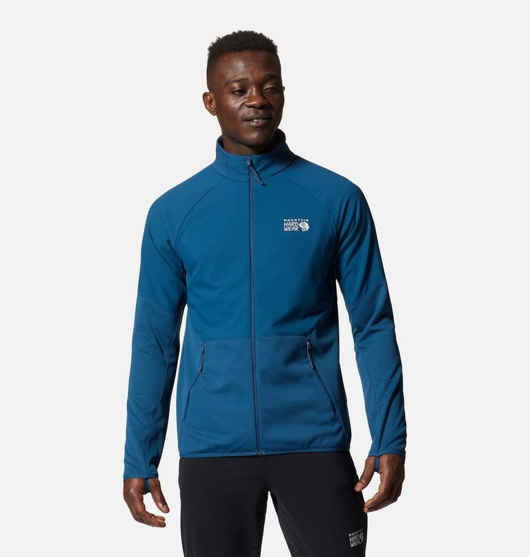 Manteau avec fermeture éclair Stratus Range Homme, Color: Dark Caspian, image 1