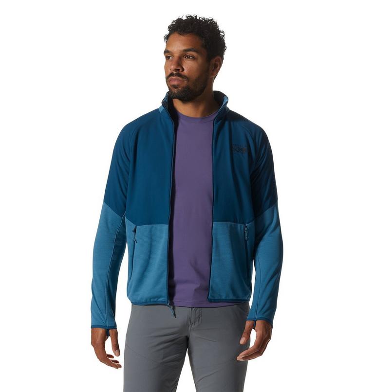 Manteau avec fermeture éclair Stratus Range Homme, Color: Caspian, image 7