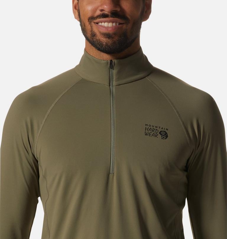 Men's Crater Lake 1/2 Zip, Color: Stone Green, image 4