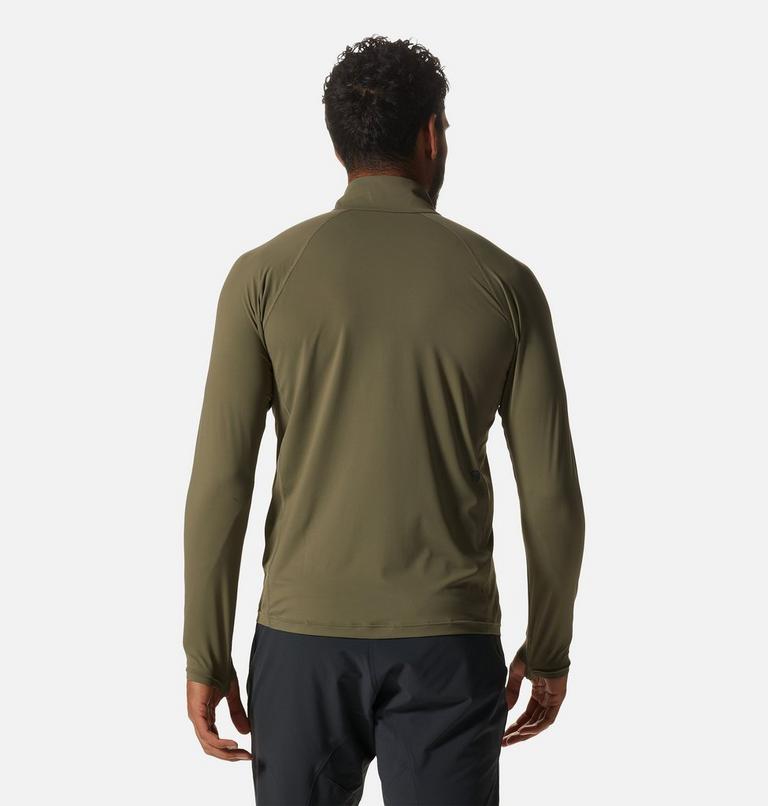 Men's Crater Lake 1/2 Zip, Color: Stone Green, image 2