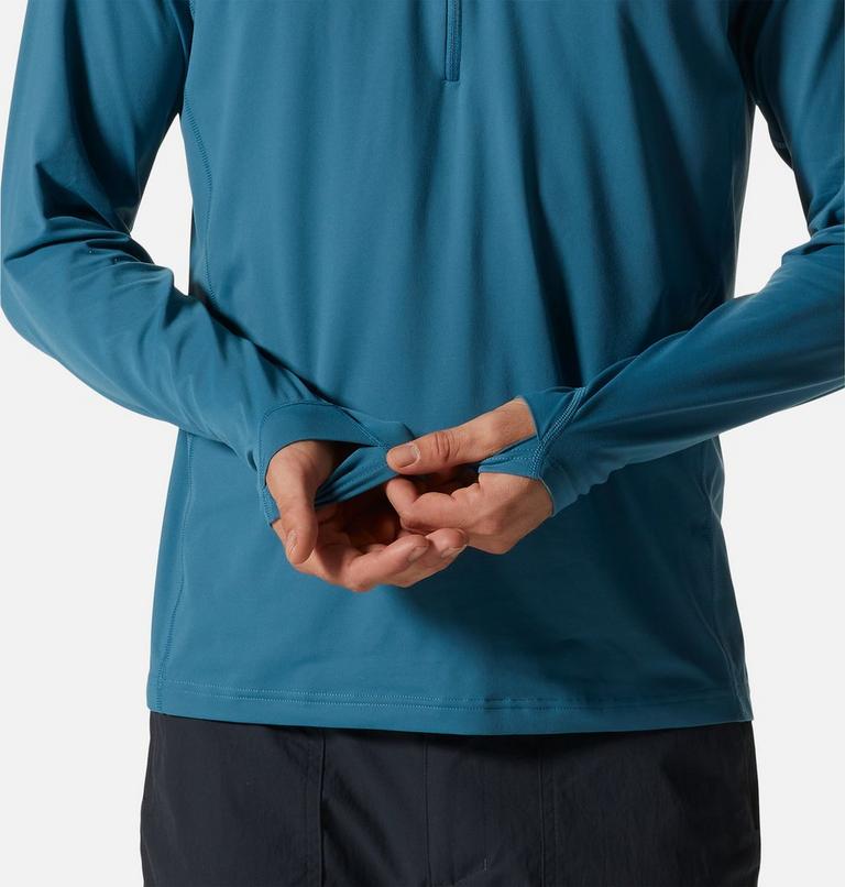 Men's Crater Lake 1/2 Zip, Color: Caspian, image 5