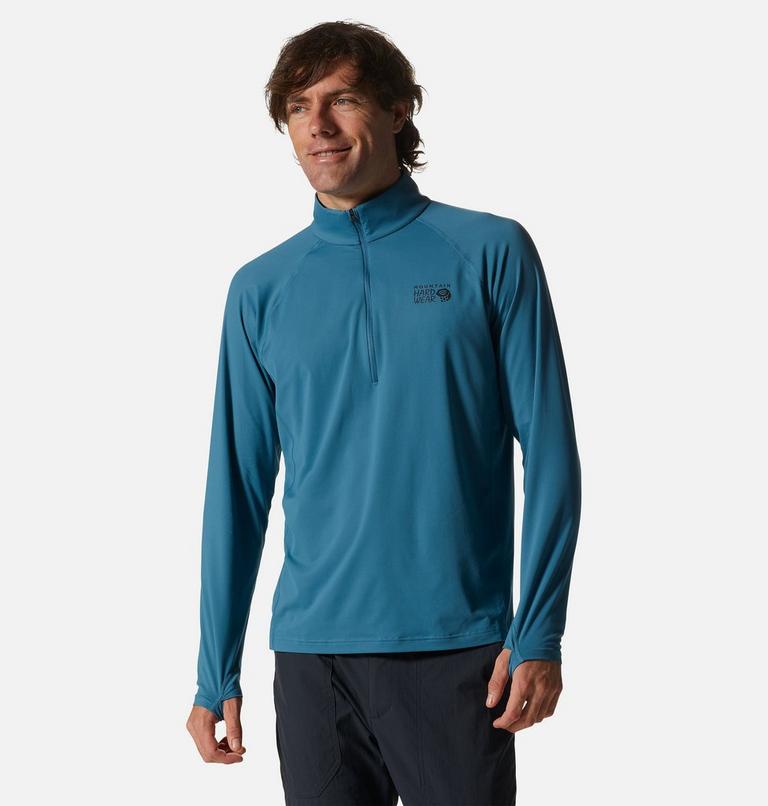 Men's Crater Lake 1/2 Zip, Color: Caspian, image 1