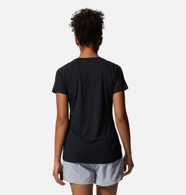 Women's Crater Lake Short Sleeve, Color: Black, image 2