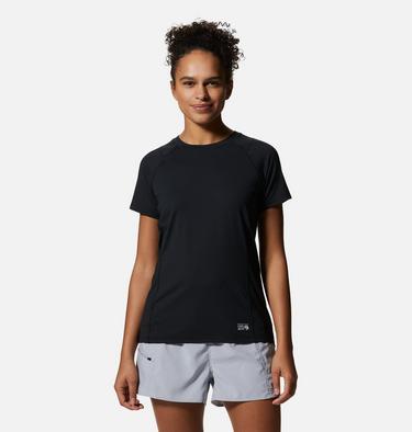 Women's Crater Lake Short Sleeve, Color: Black, image 1