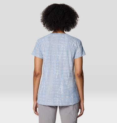 Women's Crater Lake Short Sleeve, Color: Glacial Prismatic Print, image 11