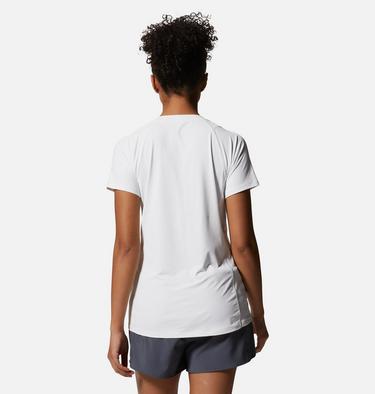 Women's Crater Lake Short Sleeve Shirt, Color: Fogbank, image 2