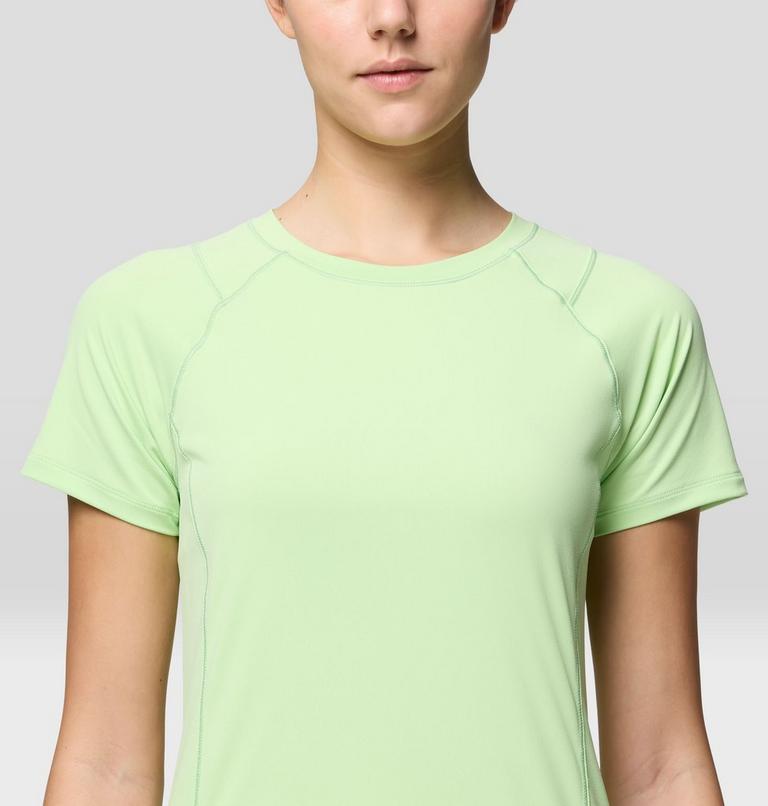 Women's Crater Lake Short Sleeve, Color: Frozen In Lime, image 6