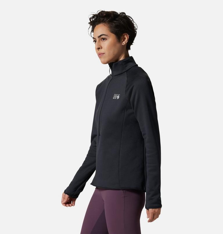 Haut avec fermeture éclair 1/4 Polartec® Power Stretch® Pro Femme, Color: Dark Storm, image 3
