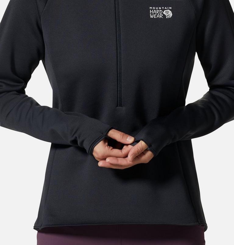 Haut avec fermeture éclair 1/4 Polartec® Power Stretch® Pro Femme, Color: Dark Storm, image 5