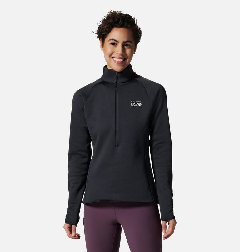 Haut avec fermeture éclair 1/4 Polartec® Power Stretch® Pro Femme, Color: Dark Storm, image 1