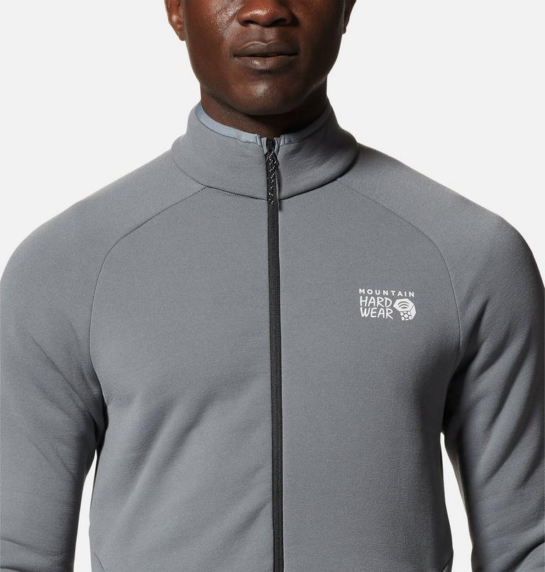 Men's Polartec® Power Stretch® Pro Jacket, Color: Foil Grey, image 4