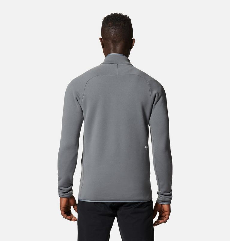 Men's Polartec® Power Stretch® Pro Jacket, Color: Foil Grey, image 2