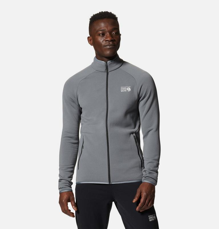 Men's Polartec® Power Stretch® Pro Jacket, Color: Foil Grey, image 1