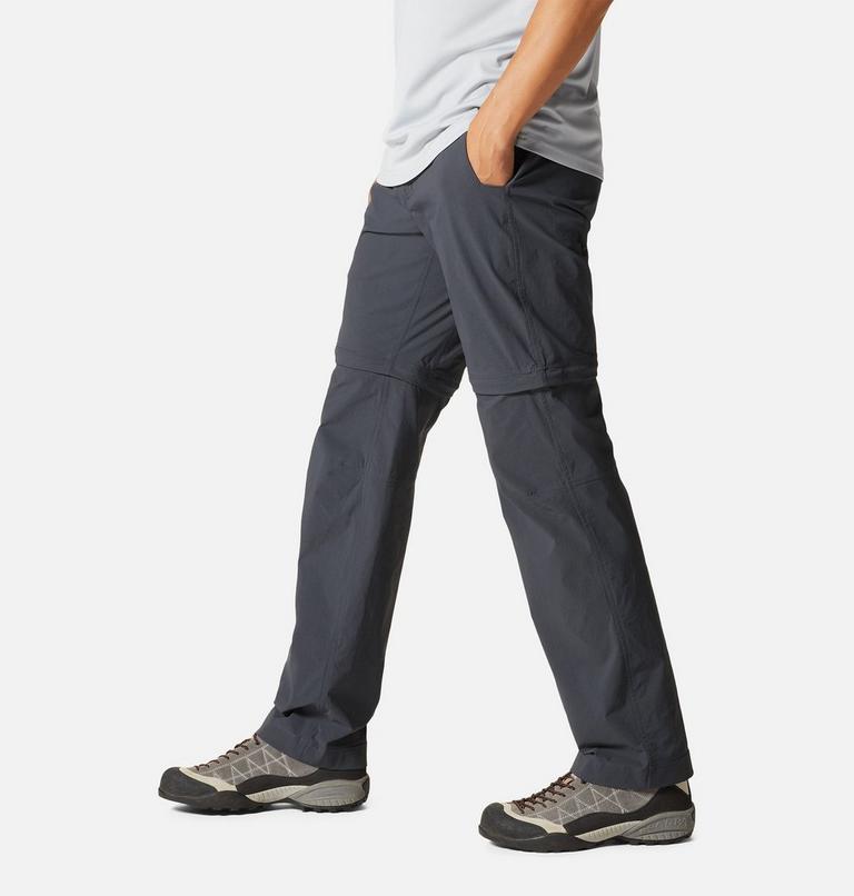 Men's Basin Trek Convertible Pant, Color: Dark Storm, image 3