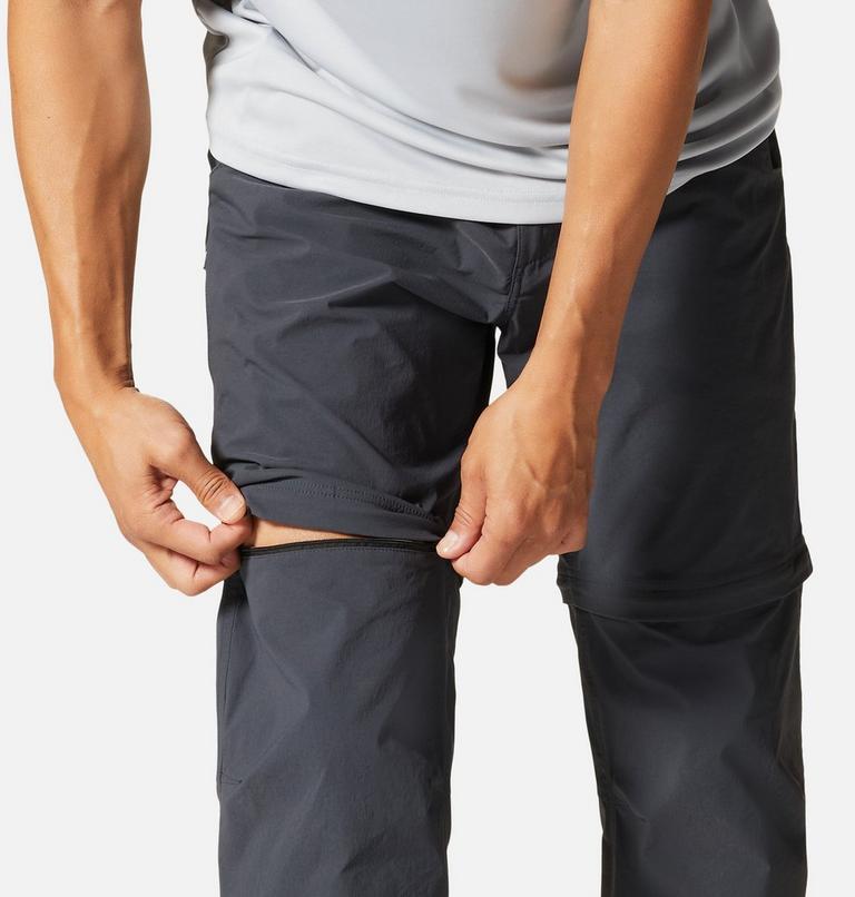 Men's Basin Trek Convertible Pant, Color: Dark Storm, image 6