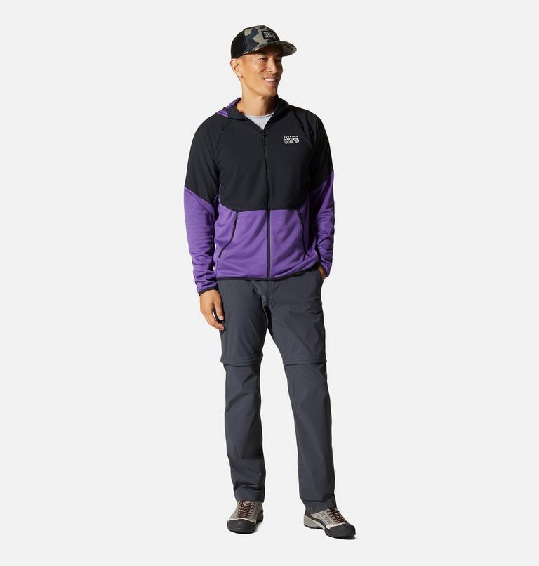 Men's Basin Trek Convertible Pant, Color: Dark Storm, image 8