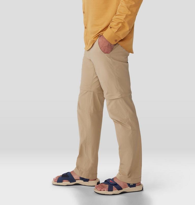 Men's Basin Trek Convertible Pant, Color: Moab Tan, image 3