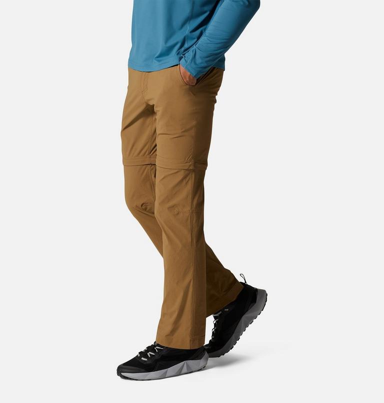 Pantalon convertible Basin Trek Homme, Color: Corozo Nut, image 3