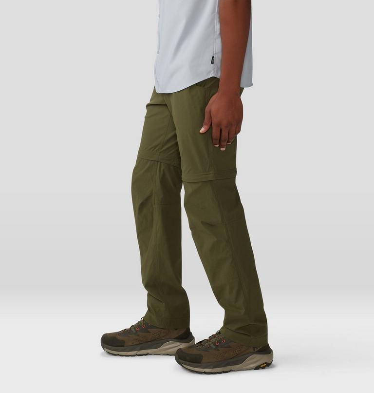 Pantalon convertible Basin Trek Homme, Color: Dark Pine, image 3