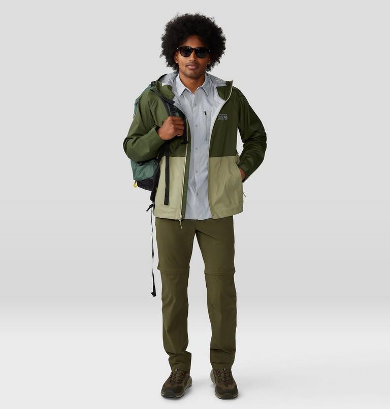 Pantalon convertible Basin Trek Homme, Color: Dark Pine, image 9