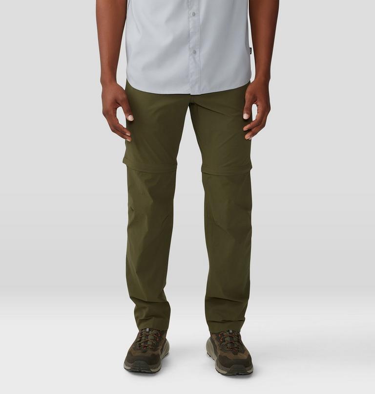 Pantalon convertible Basin Trek Homme, Color: Dark Pine, image 1
