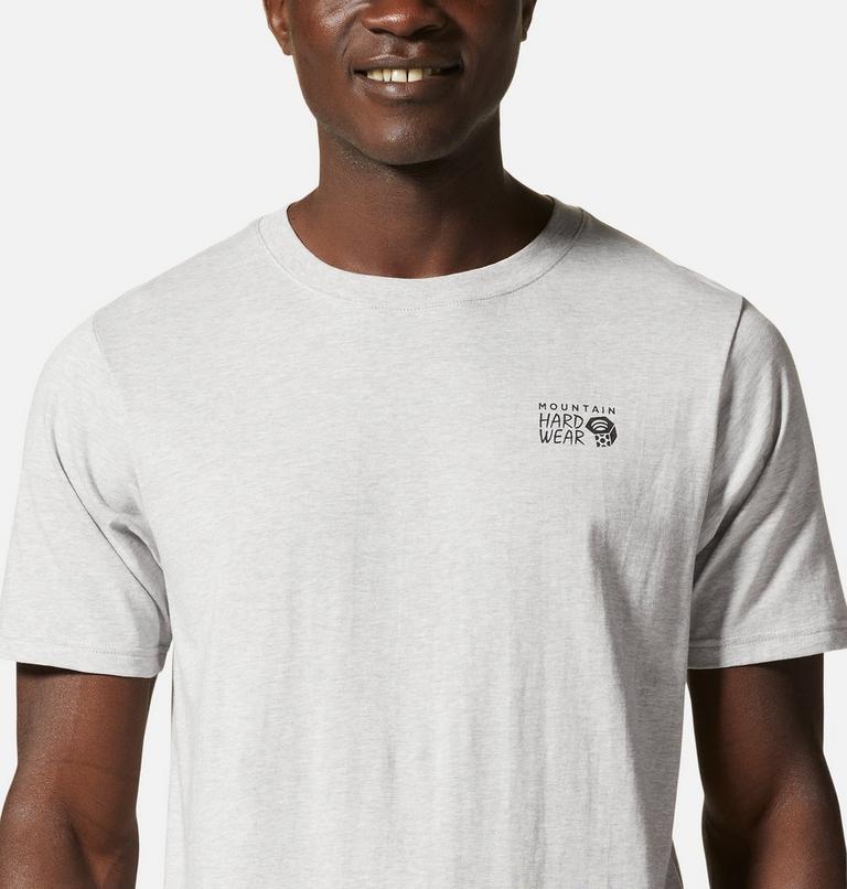 Men's Box Logo Short Sleeve, Color: Hardwear Grey Heather, image 4