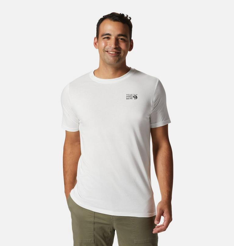 Men's Box Logo Short Sleeve, Color: Fogbank, image 1